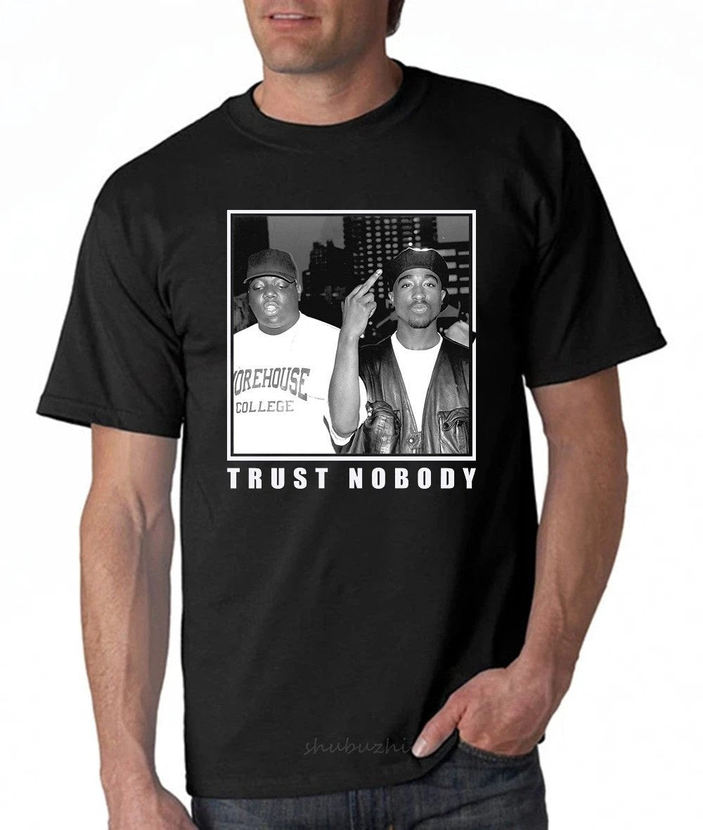Men's Trust Nobody Shirt 2Pac & Biggie by GJG Denim