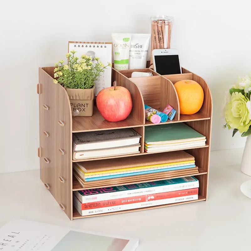 Office Desk Wooden Storage Box by GJG Denim