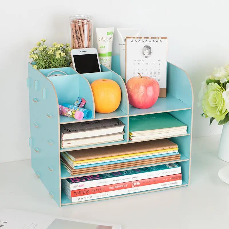 Office Desk Wooden Storage Box by GJG Denim