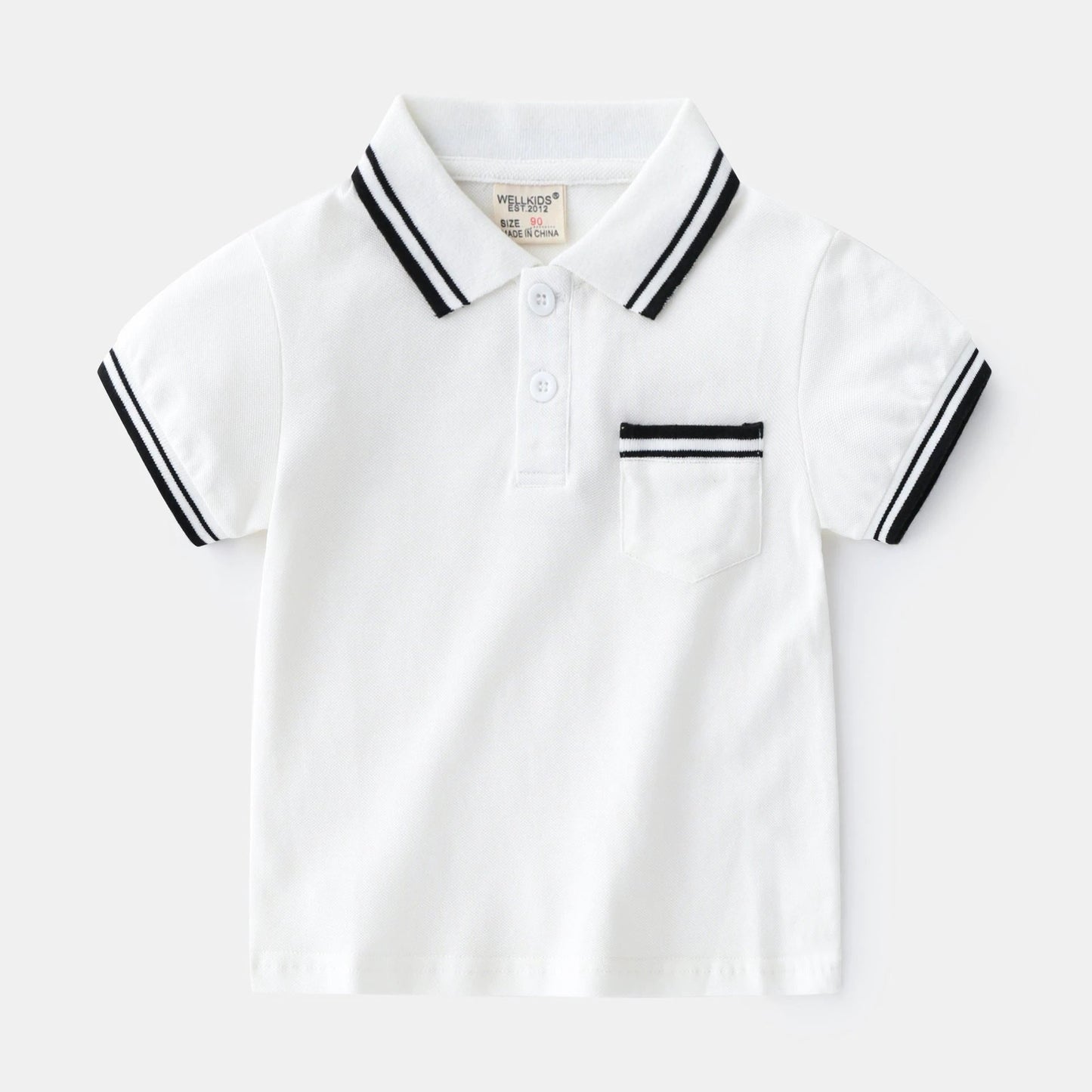Boys' T-Shirt Summer Polo Shirt by GJG Denim
