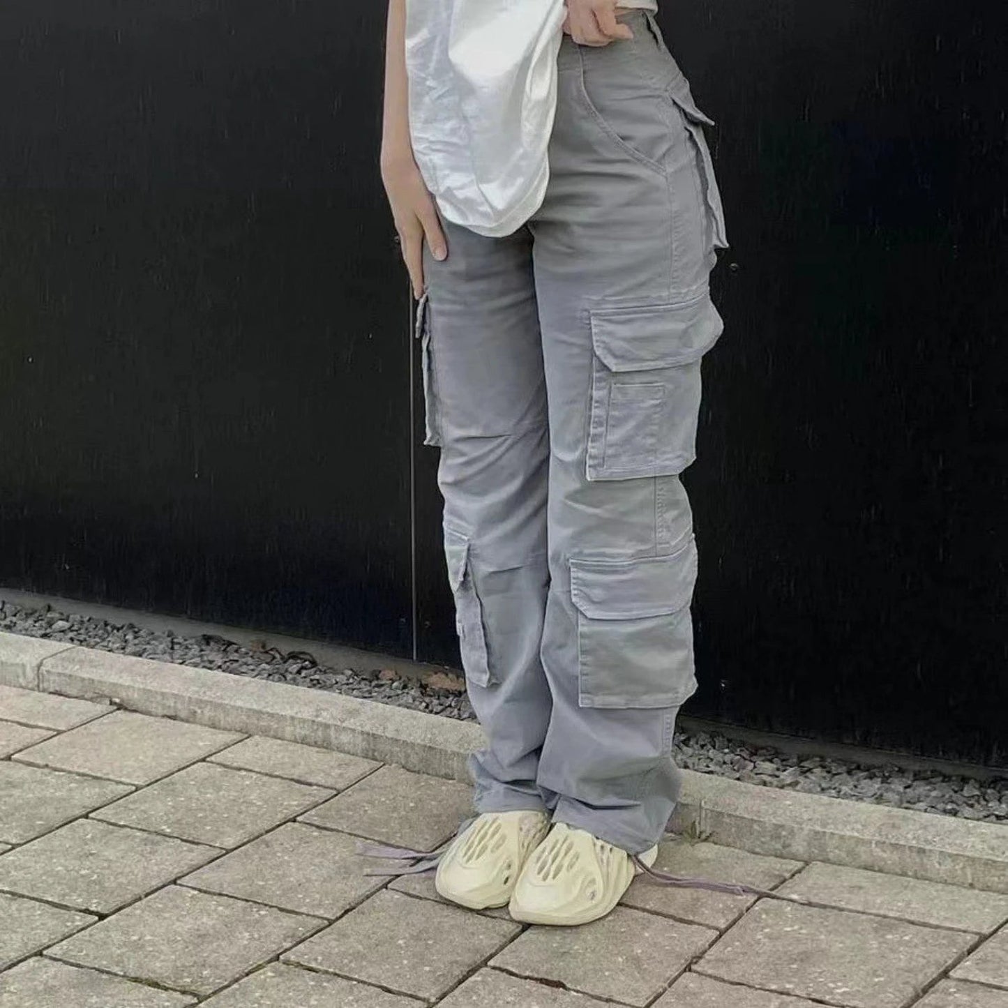 Trendy Workwear Denim Casual Pants For Women by GJG Denim