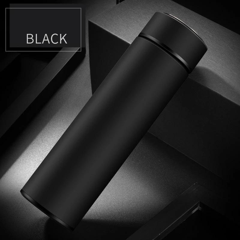 450ml Stainless Steel Water Bottle Double Wall Vacuum Insulated Business Travel Sport Outdoor Water Bottle by GJG Denim