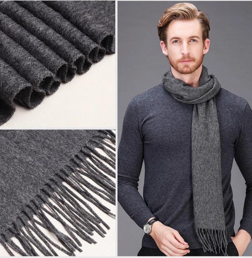 Men's Solid Color Scarf by GJG Denim