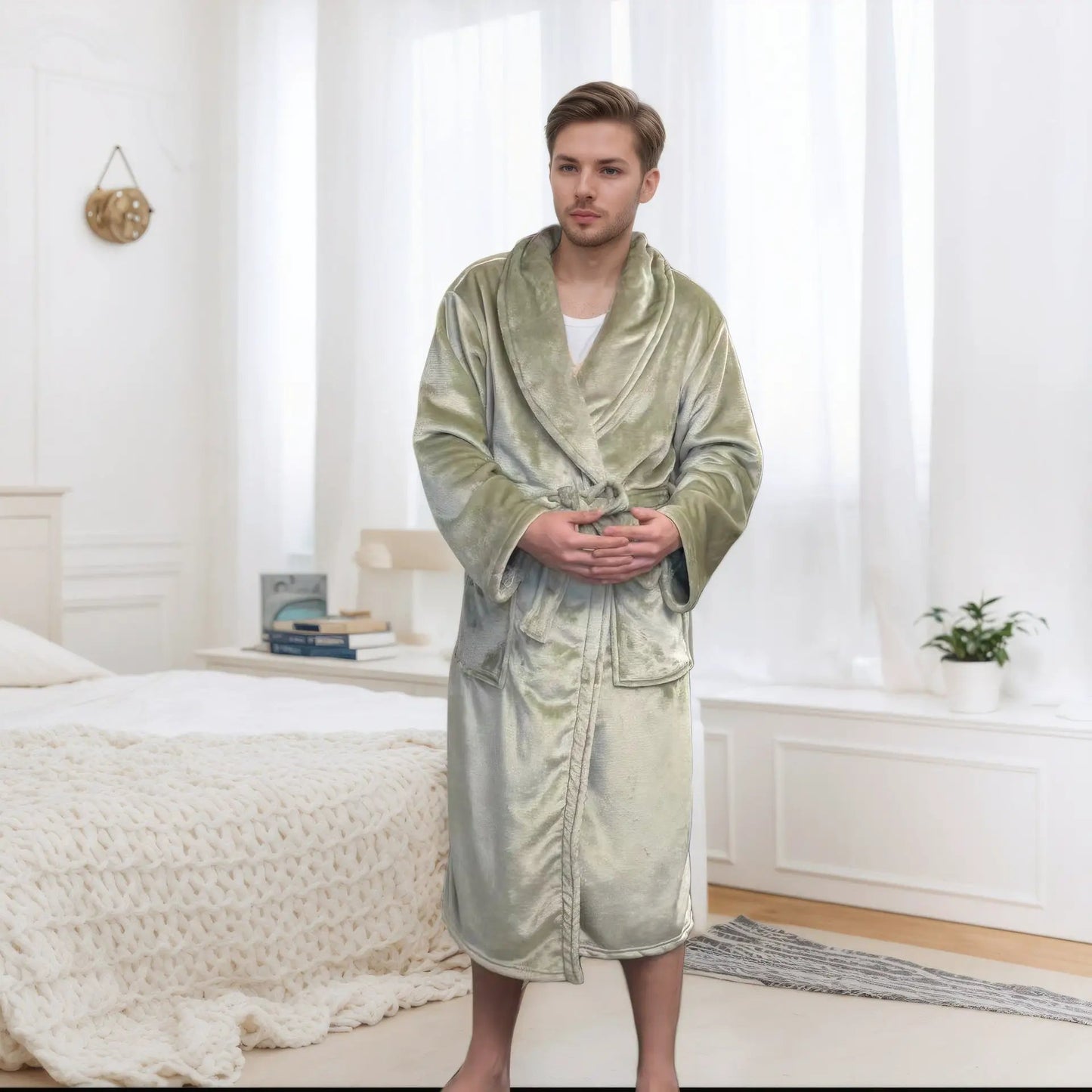 Men's Bathrobe by GJG Denim