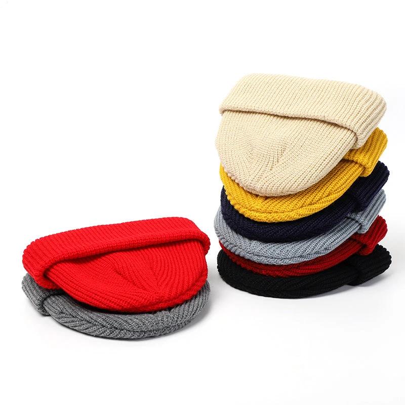 Men's Retro Knitted Beanie by GJG Denim