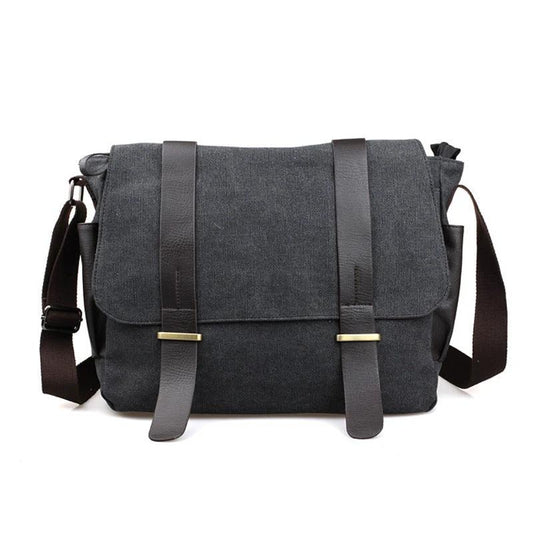 Men's Diagonal Travel Leisure Bag by GJG Denim