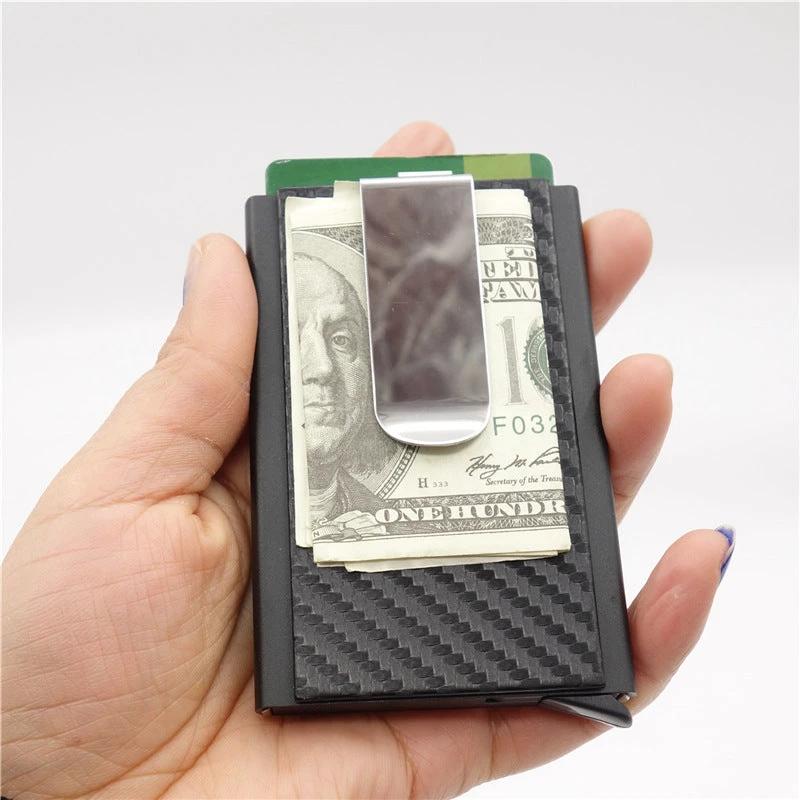 Carbon Fiber Pop-up Wallet For Men by GJG Denim