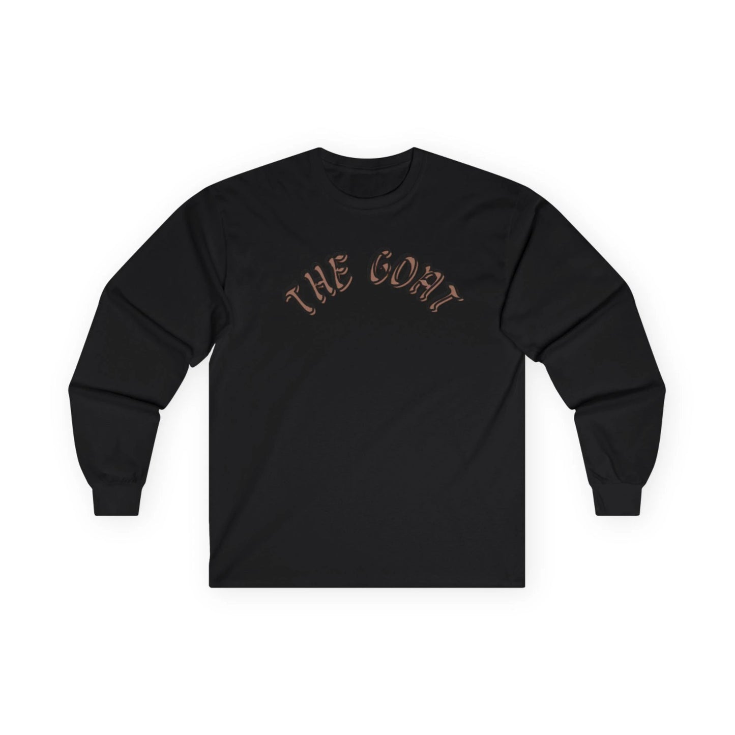 The GOAT Unisex Long Sleeve Tee, Casual Wear, Perfect for Sports Fans, Gift for Him or Her, Iconic Statement Shirt by Printify