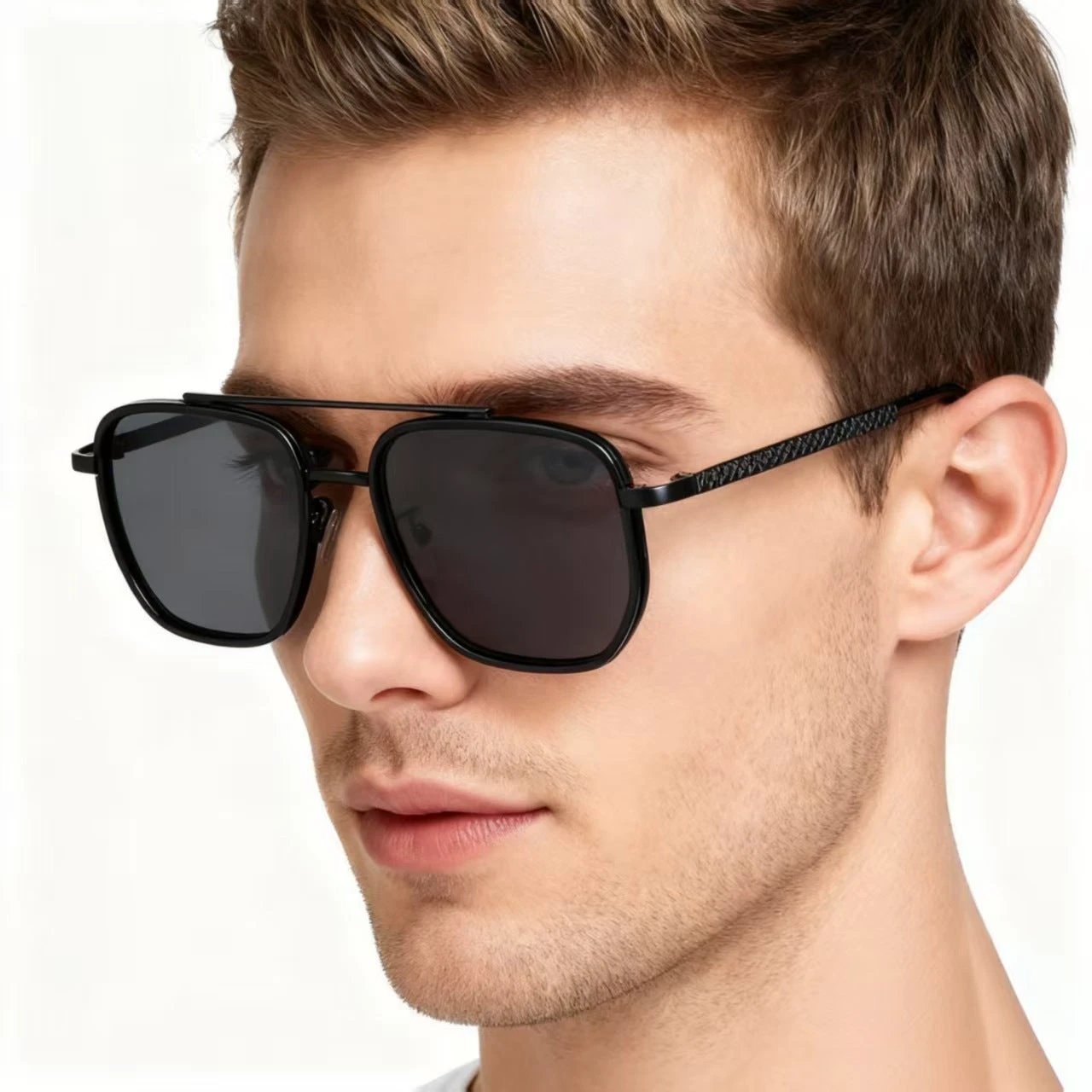 Men's Square Sunglasses by GJG Denim