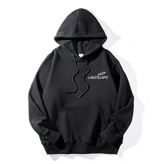 Men's Star Print Hoodie Sweatshirt by GJG Denim