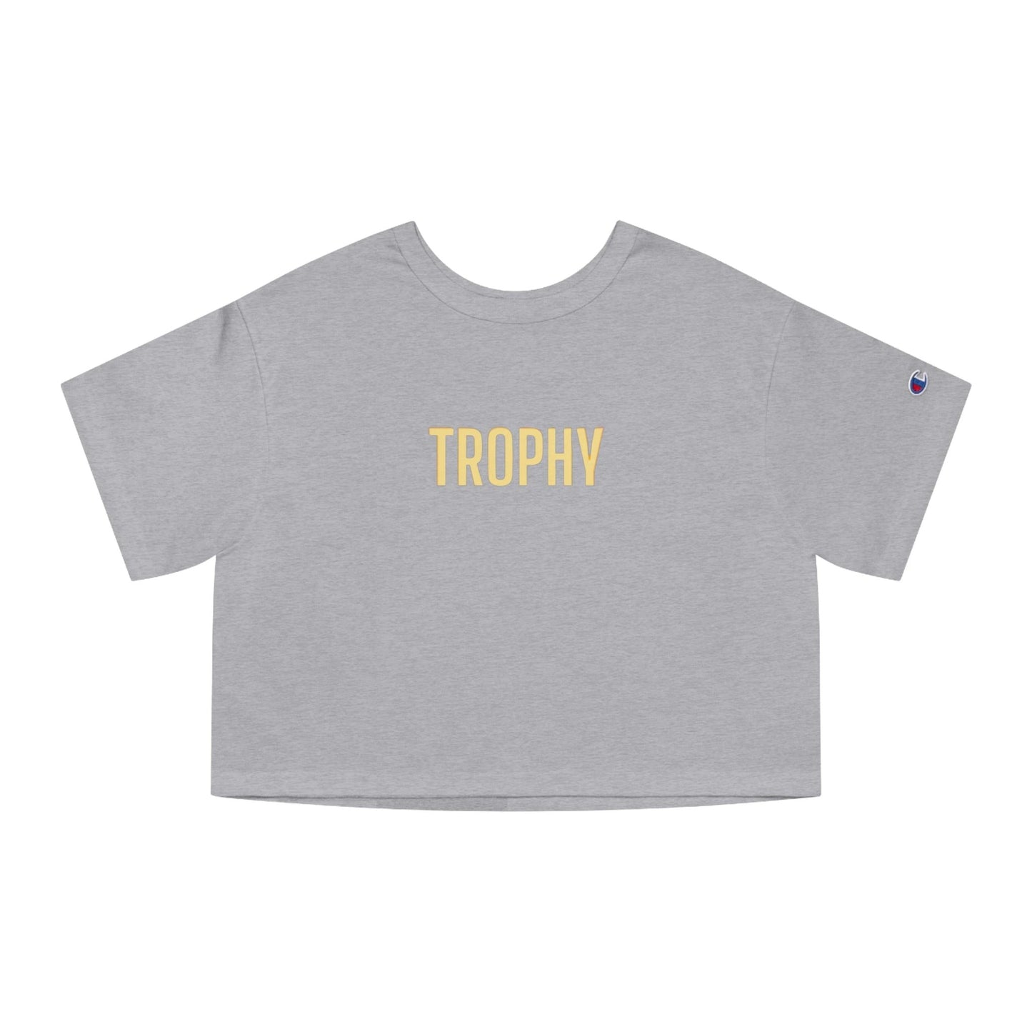 Champion Women's Heritage Cropped T-Shirt "Trophy" by Printify