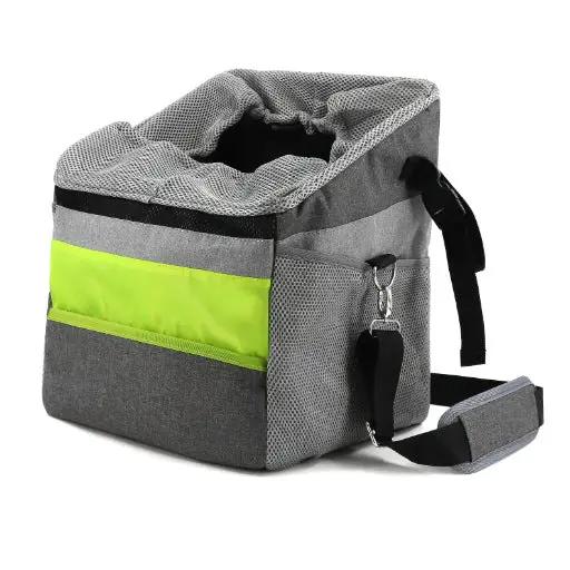 Pet Bag For Bicycle by GJG Denim