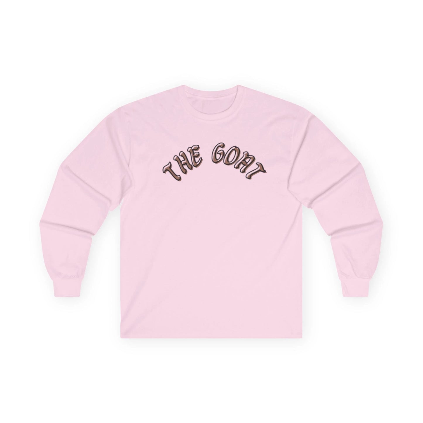 The GOAT Unisex Long Sleeve Tee, Casual Wear, Perfect for Sports Fans, Gift for Him or Her, Iconic Statement Shirt by Printify