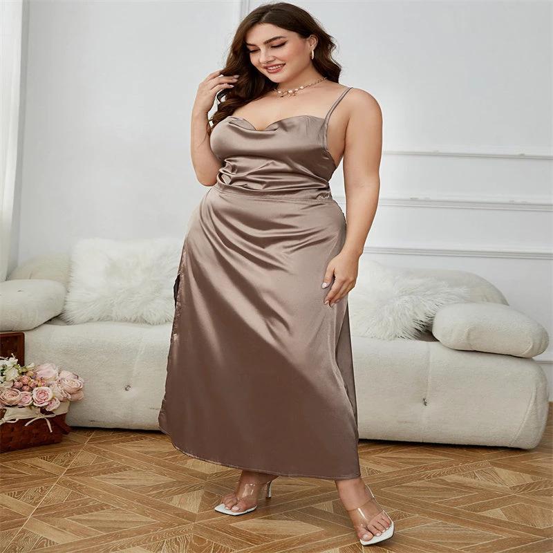 Plus Size Sling Dress Dress by GJG Denim