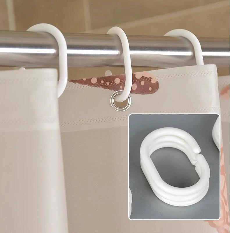 Waterproof And Mildew-proof Shower Curtain by GJG Denim