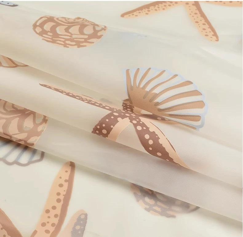 Waterproof And Mildew-proof Shower Curtain by GJG Denim