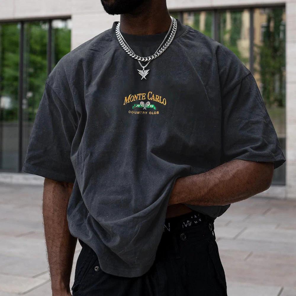 Men's Vintage Printed T-shirt by GJG Denim