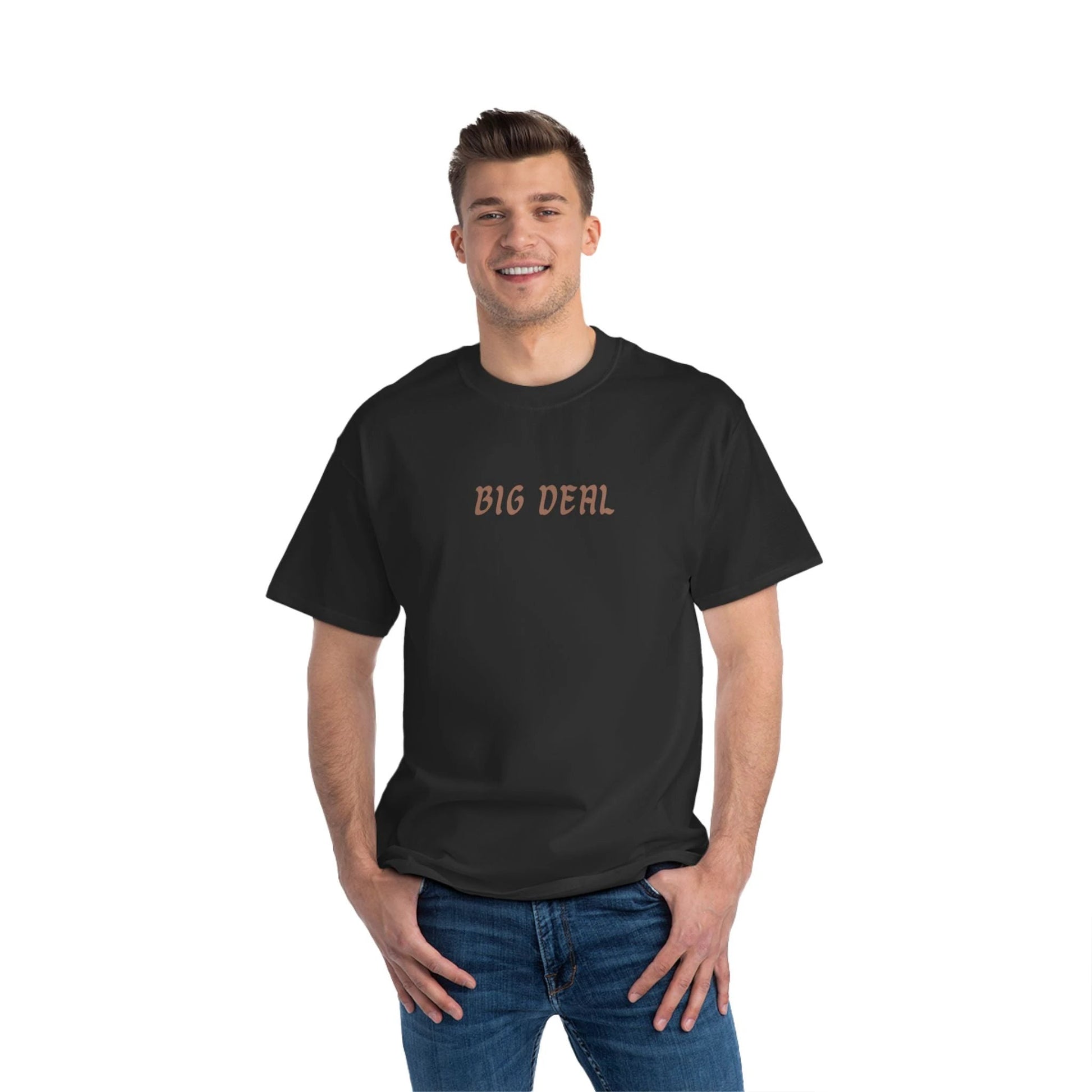 Big Deal Short-Sleeve T-Shirt, Casual Tee, Everyday Wear, Gift for Friends, Fun Statement Shirt, Trendy Fashion by Printify