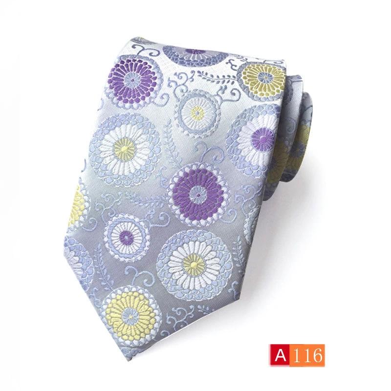 Men's Casual Formal Wear Polyester Jacquard Tie by GJG Denim