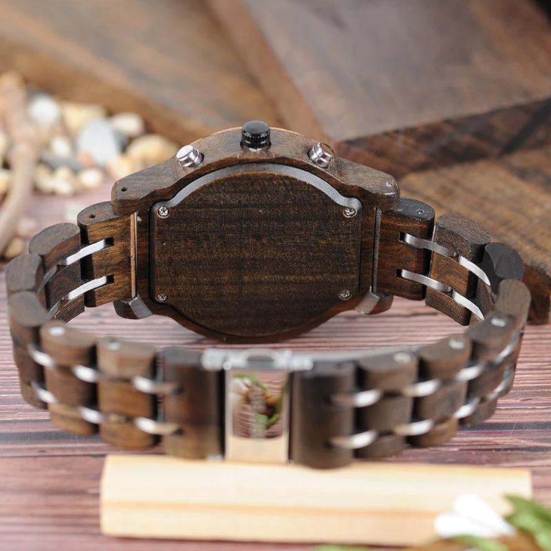 Men's Wooden Watch by GJG Denim