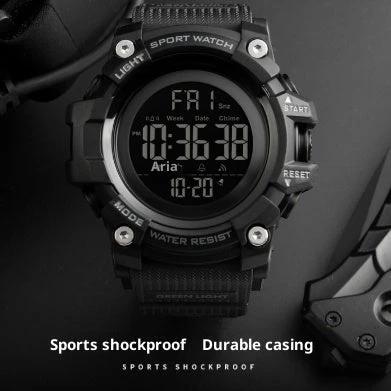 Outdoor Exercise Fashion Men's Electronic Watch by GJG Denim