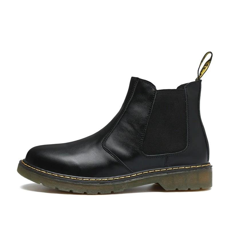 Men's Vintage Leather Boots by GJG Denim