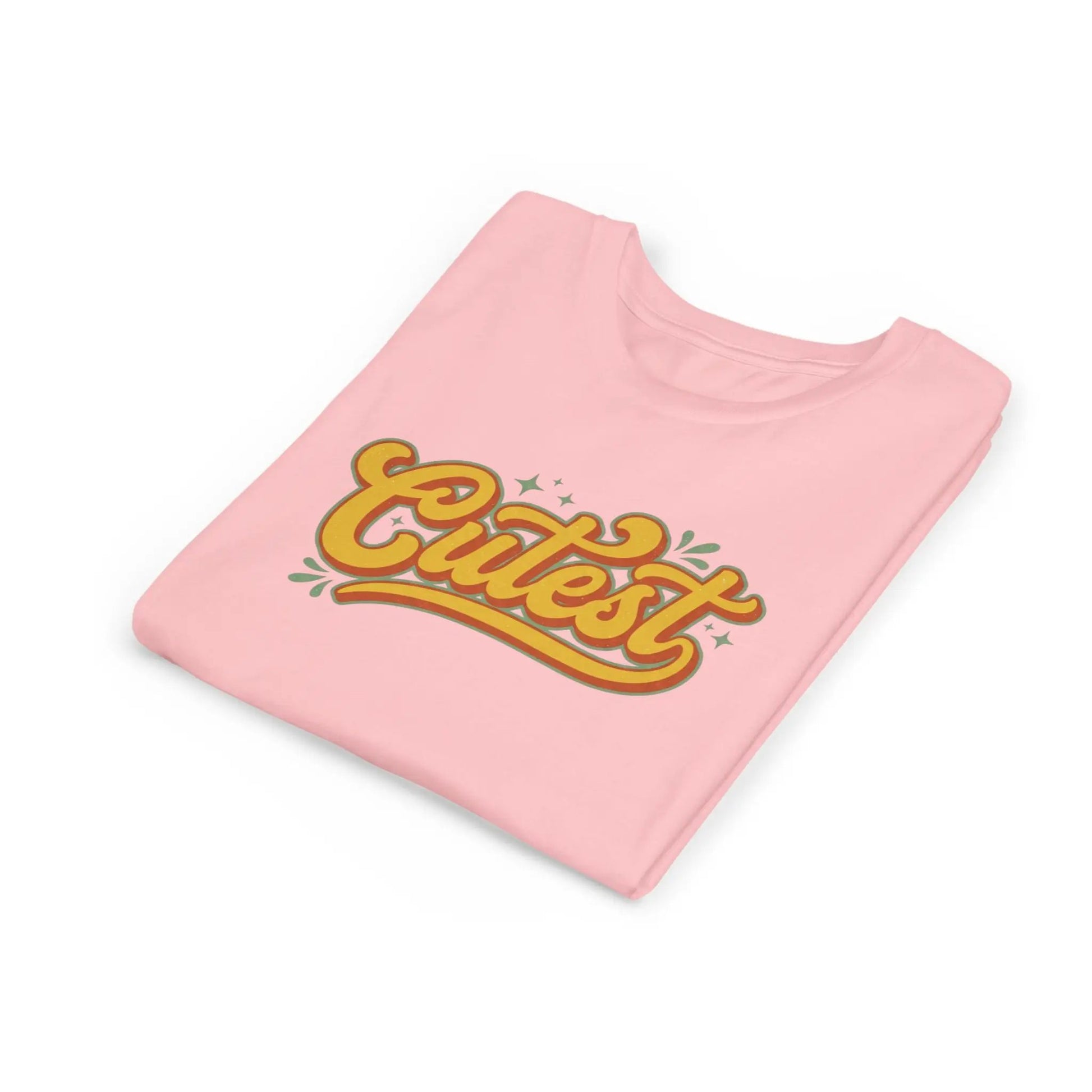 Cutest Youth Tee — Retro Script Kids T‑Shirt by Printify