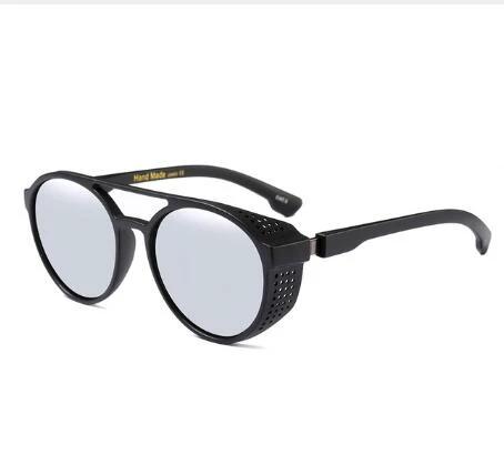 Frosted Retro Double Beam Sunglasses For Men by GJG Denim
