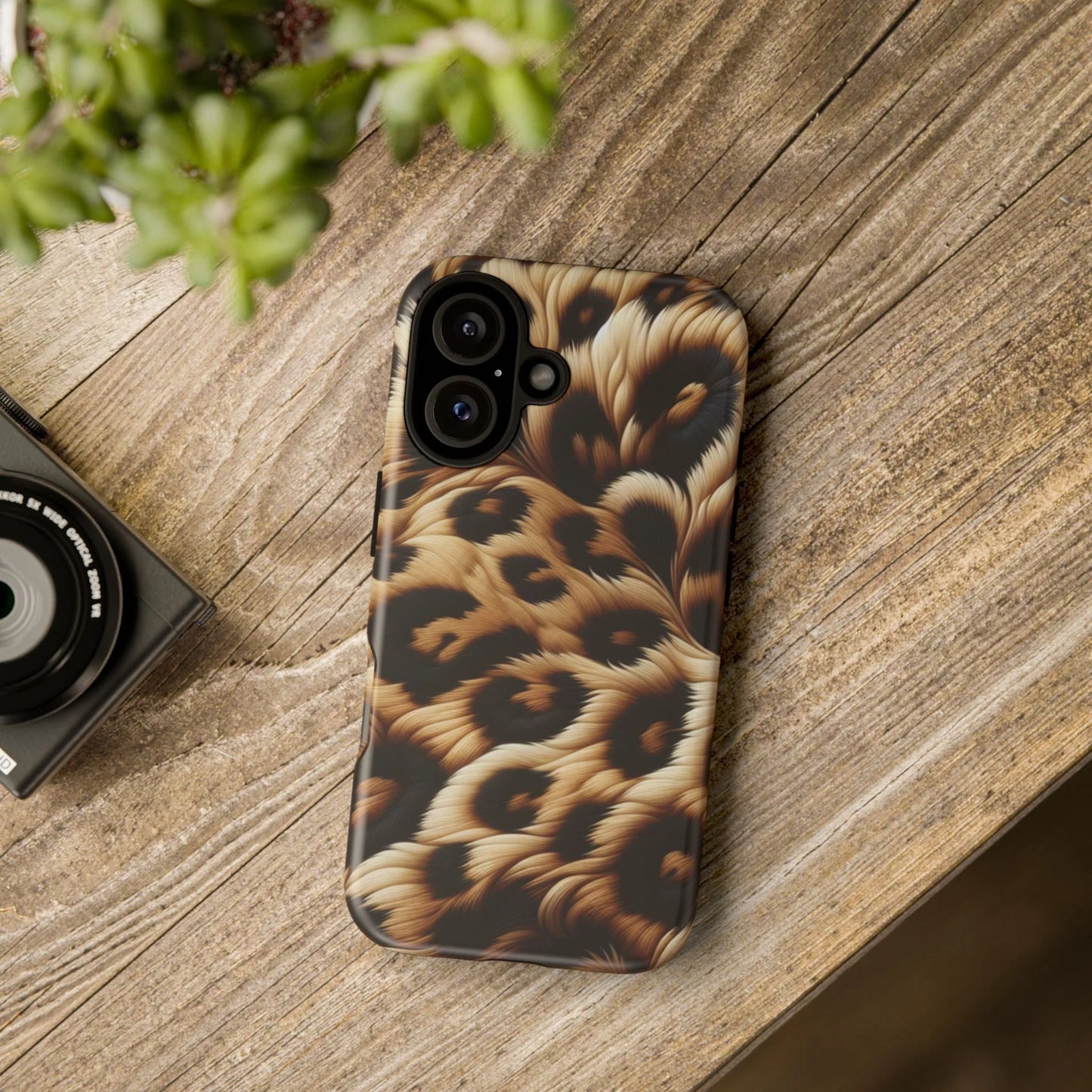 Stylish Phone Case - Tough Cases, Protective Cover for Animal Print Lovers, Gift for Birthdays, Trendy Accessory for Everyday Use, [...] by Printify
