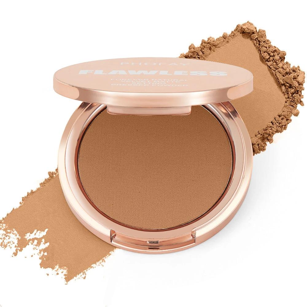 PHOFAY Matte Setting Pressed Powder by GJG Denim