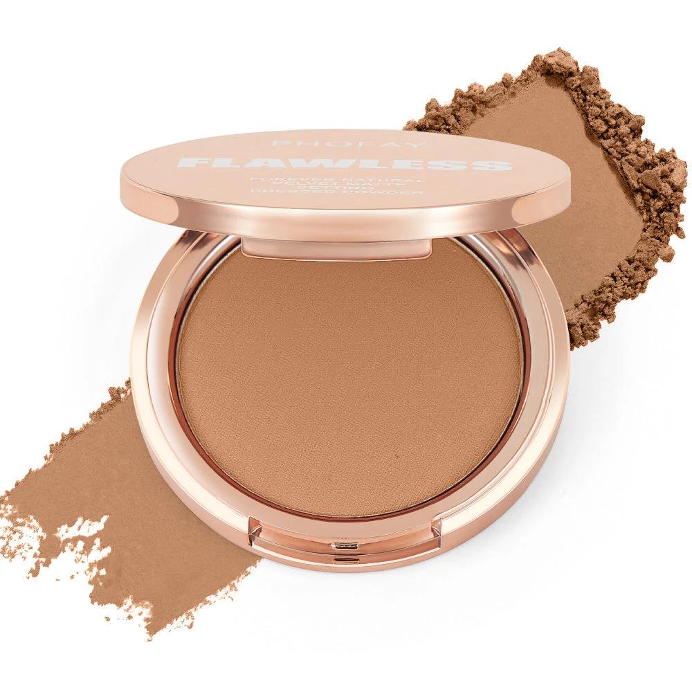PHOFAY Matte Setting Pressed Powder by GJG Denim