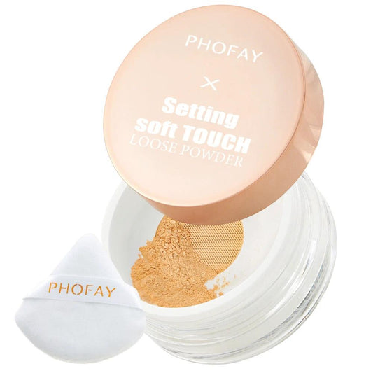 PHOFAY Setting Soft Touch Loose Powder by GJG Denim