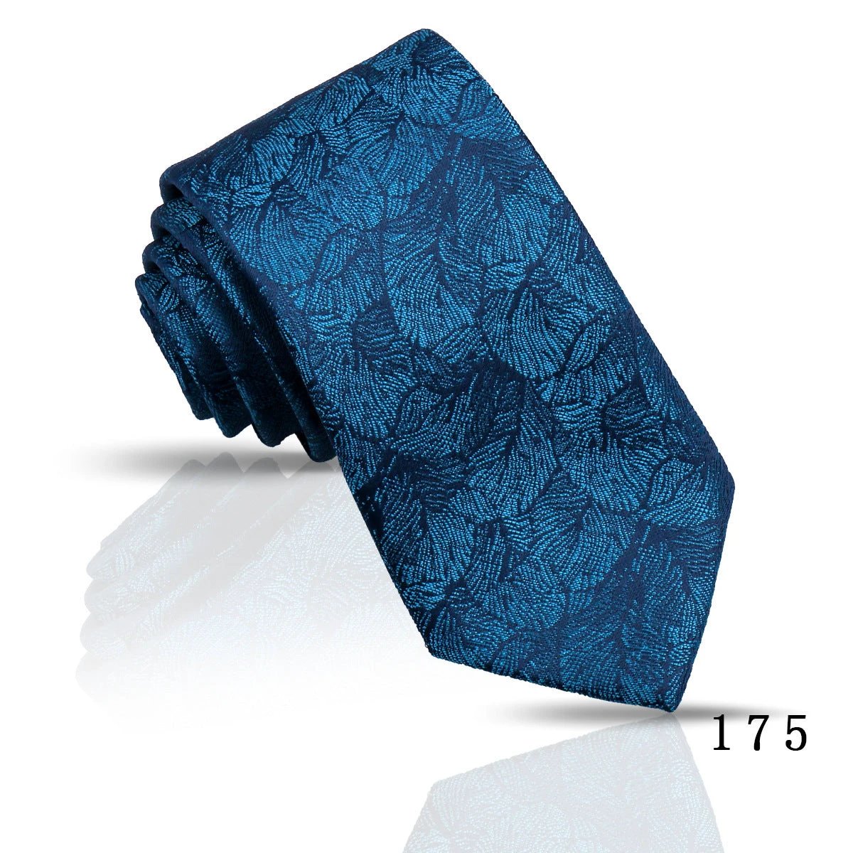 Men's Casual Polyester Jacquard Ties by GJG Denim