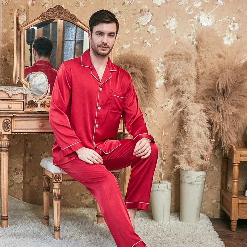 Men's Two-piece Pajama Set by GJG Denim