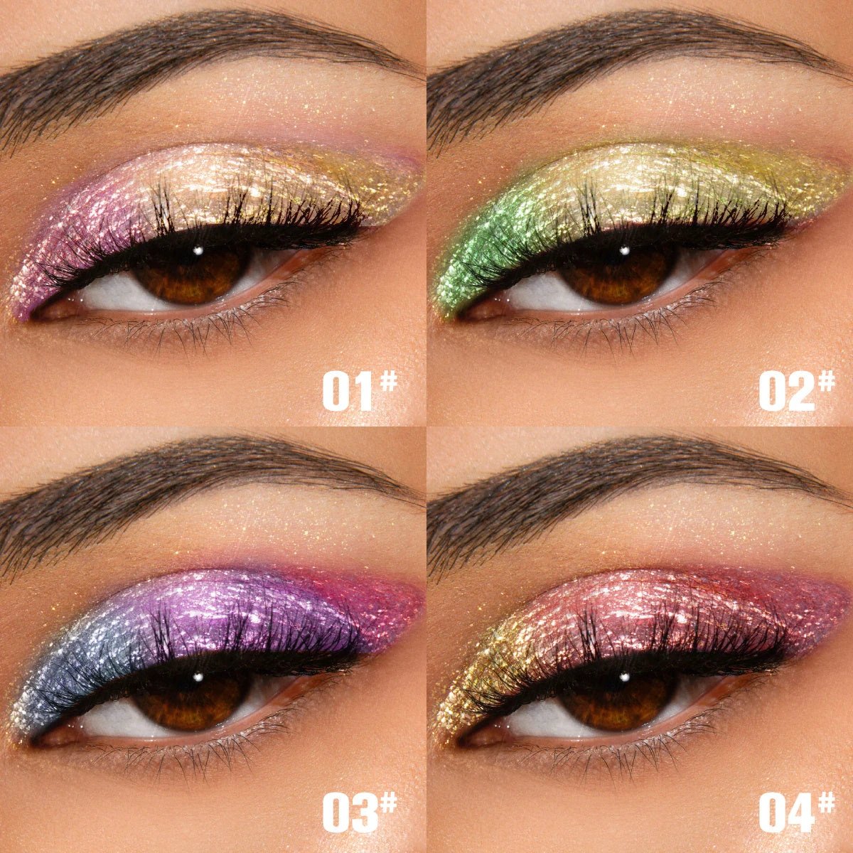 PHOFAY Chameleon Multichrome Shadow Bundle by GJG Denim
