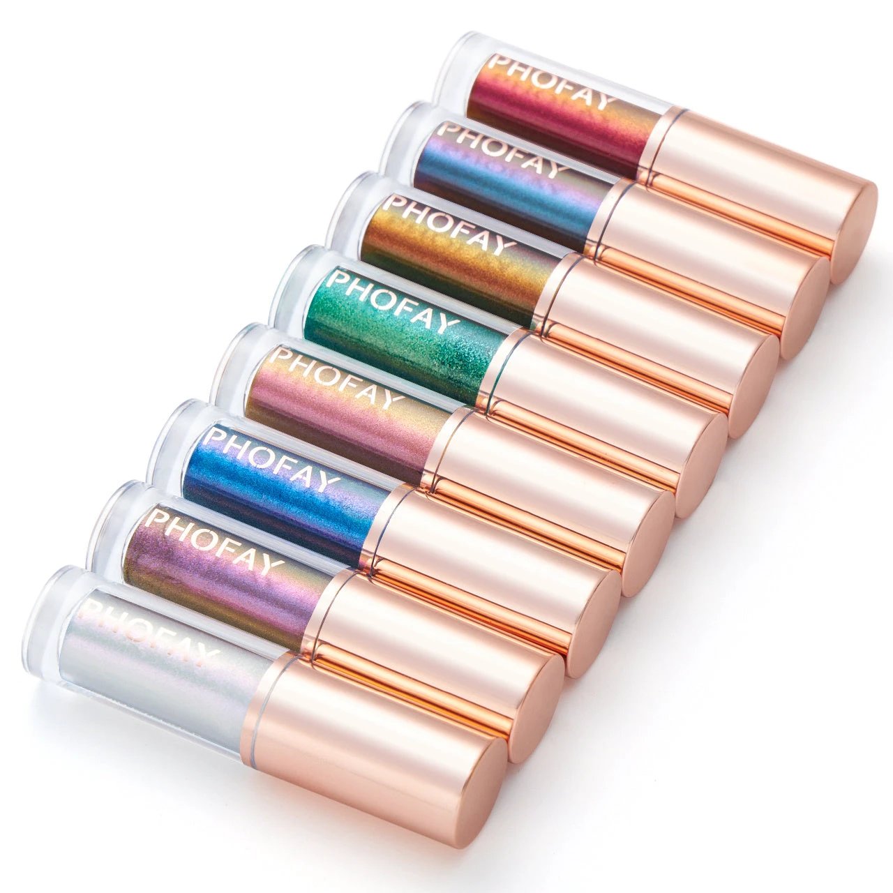 PHOFAY Liquid Glitter Eyeliner Set by GJG Denim