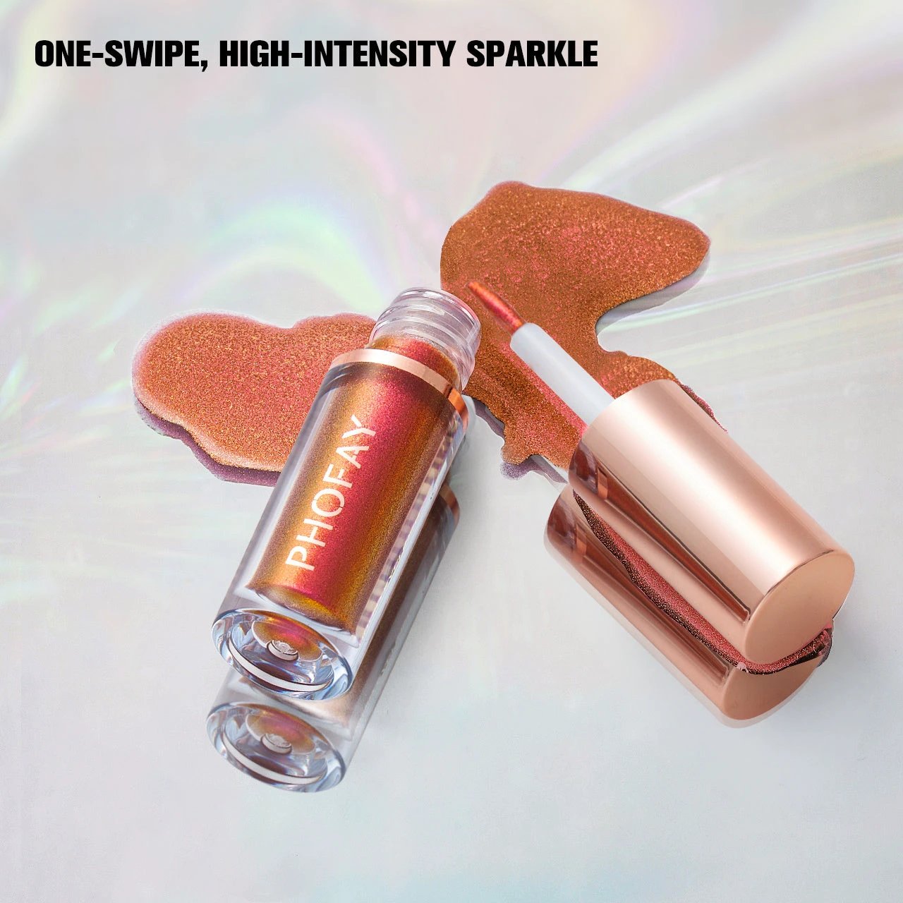 PHOFAY Liquid Glitter Eyeliner Set by GJG Denim
