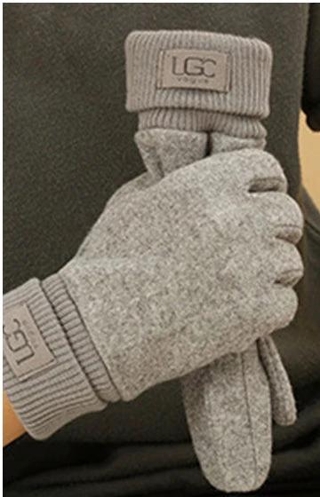 Cashmere-look Men's Winter Thermal Gloves by GJG Denim