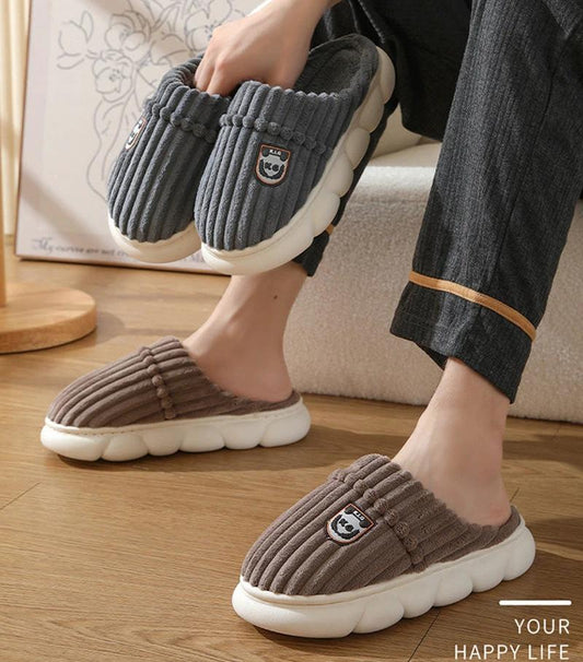 Men's Corduroy Slippers by GJG Denim
