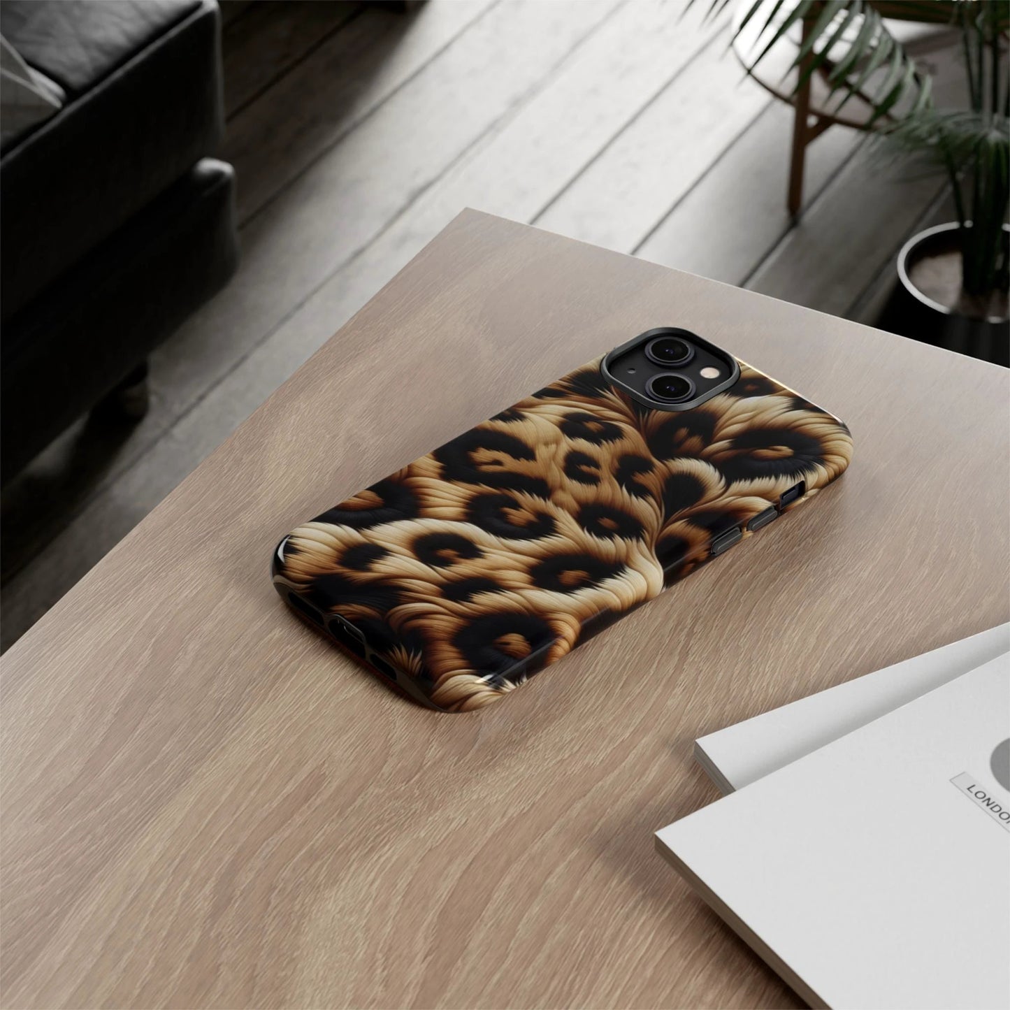 Stylish Phone Case - Tough Cases, Protective Cover for Animal Print Lovers, Gift for Birthdays, Trendy Accessory for Everyday Use, [...] by Printify