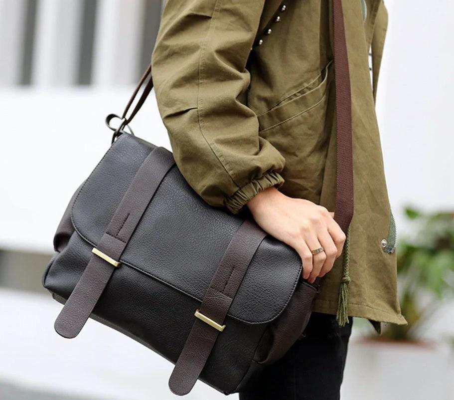 Men's Diagonal Travel Leisure Bag by GJG Denim