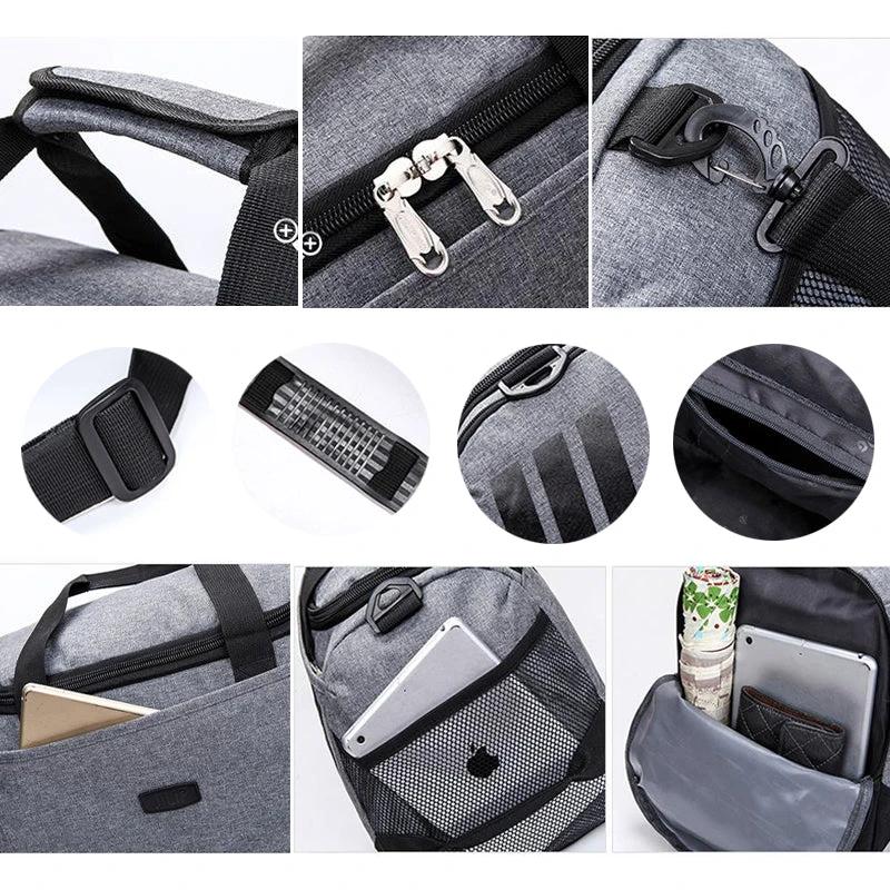 Men's Large Capacity Travel Bag by GJG Denim