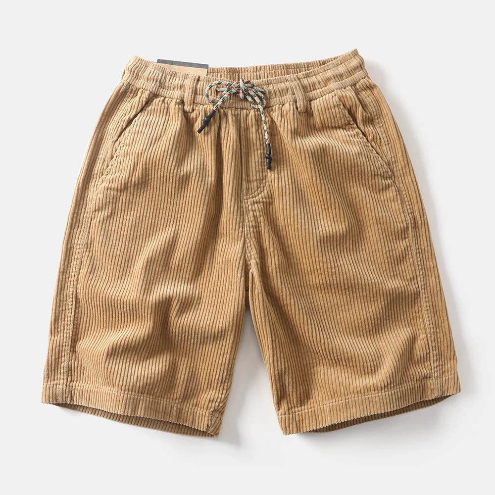Men's Retro American-style Cargo Shorts by GJG Denim