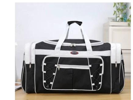 Oxford Cloth Shoulder Bag For Men by GJG Denim