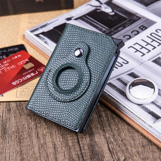 RFID Card Holder Men's Wallet For Air Tag by GJG Denim