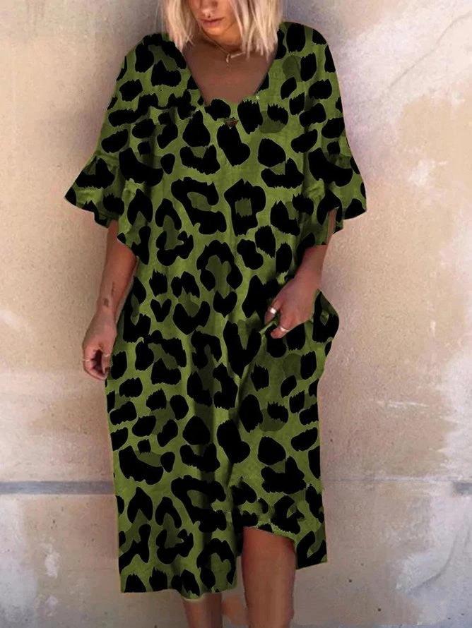 Loose casual plus size dress by GJG Denim