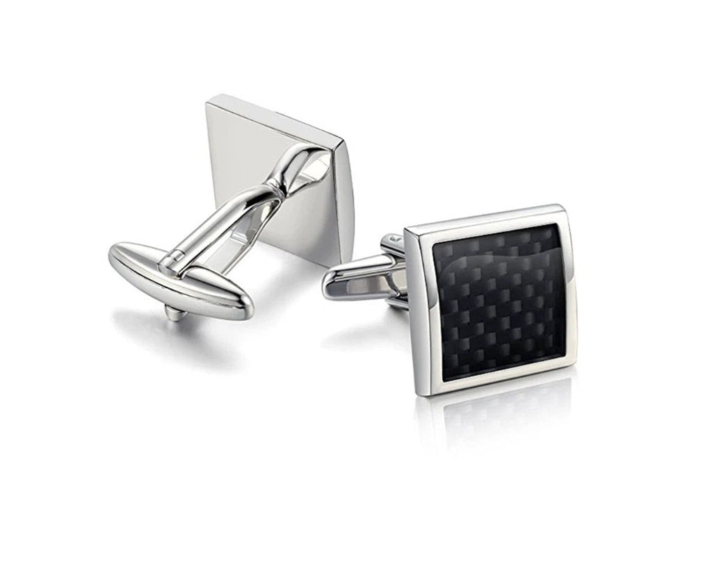 Carbon Fiber Cufflinks by GJG Denim