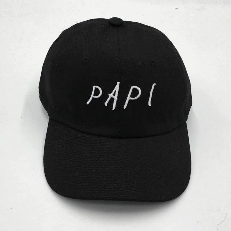 "Papi" Embroidered Baseball Cap by GJG Denim