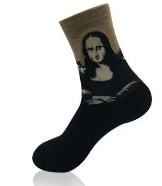 Mid Length Casual Versatile Cotton Men's Socks by GJG Denim