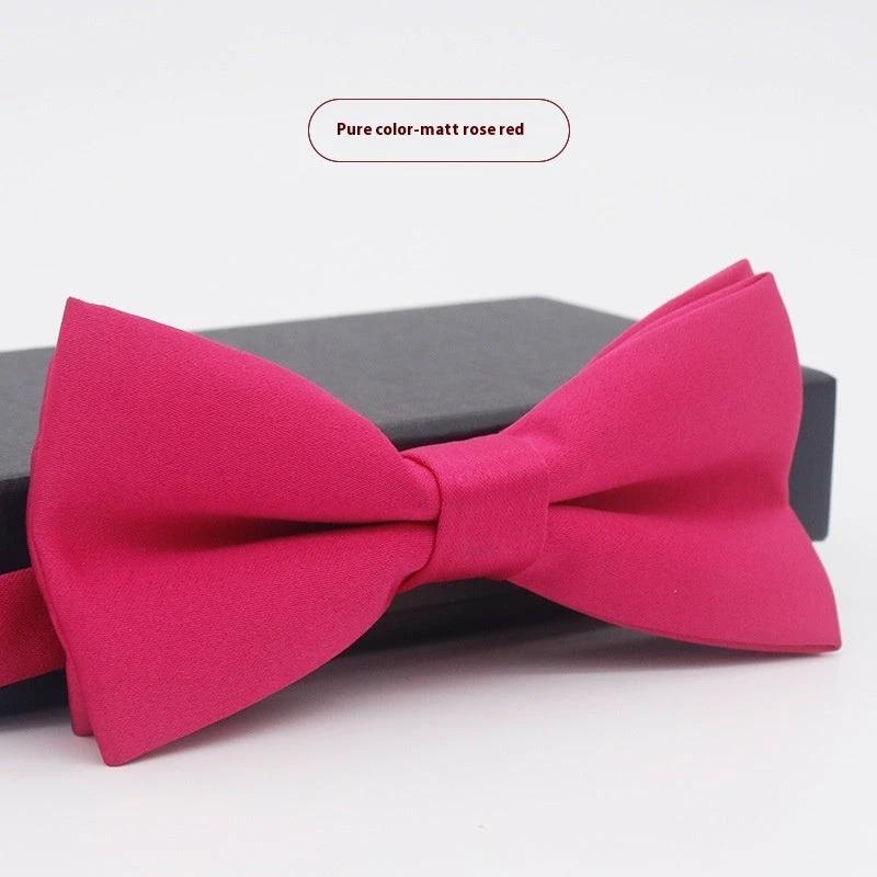 Men's Solid Color Bow Tie by GJG Denim